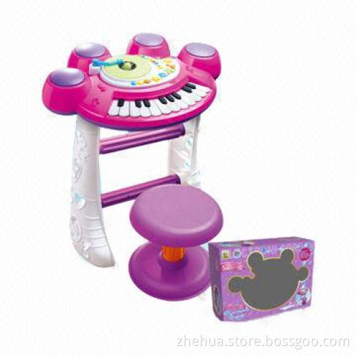 Kids electric organ drum